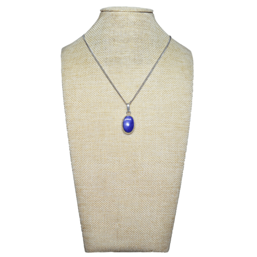 Collier pendentif – Lapis Lazuli Céleste
